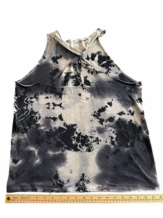 PINK Victoria's Secret Tie-Dye Twist Racerback Tank Pink Logo Size L - Picture 8 of 13